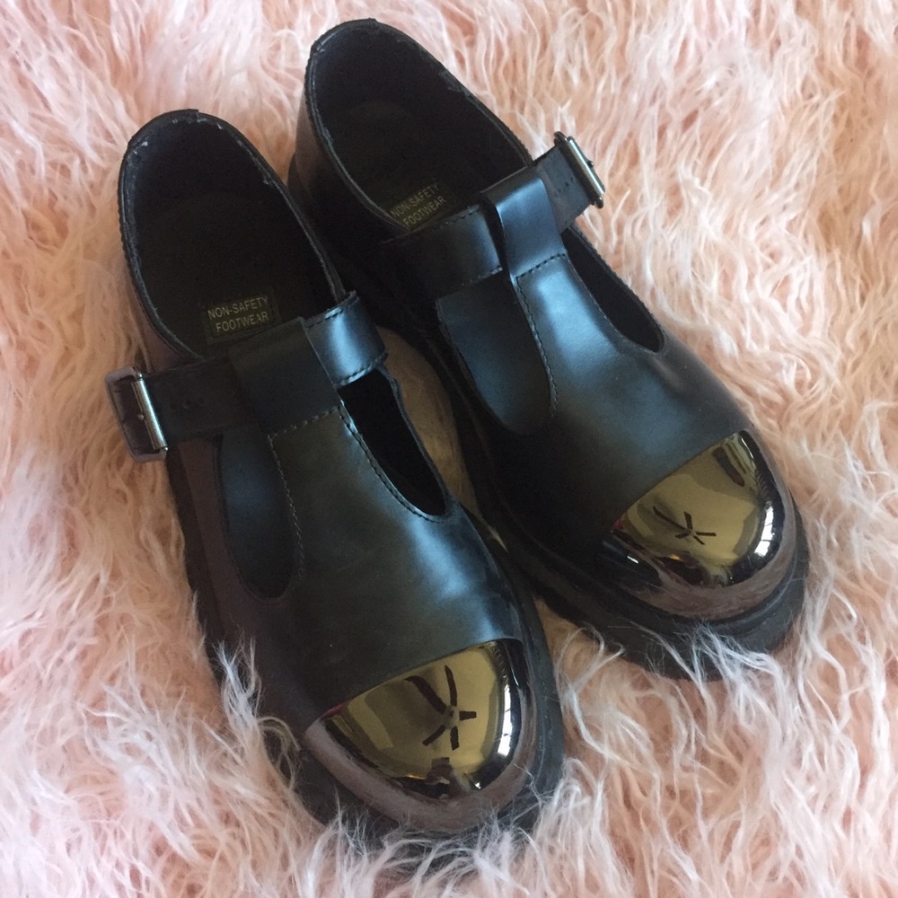 Steel-toed Mary Janes- Doc Martens
